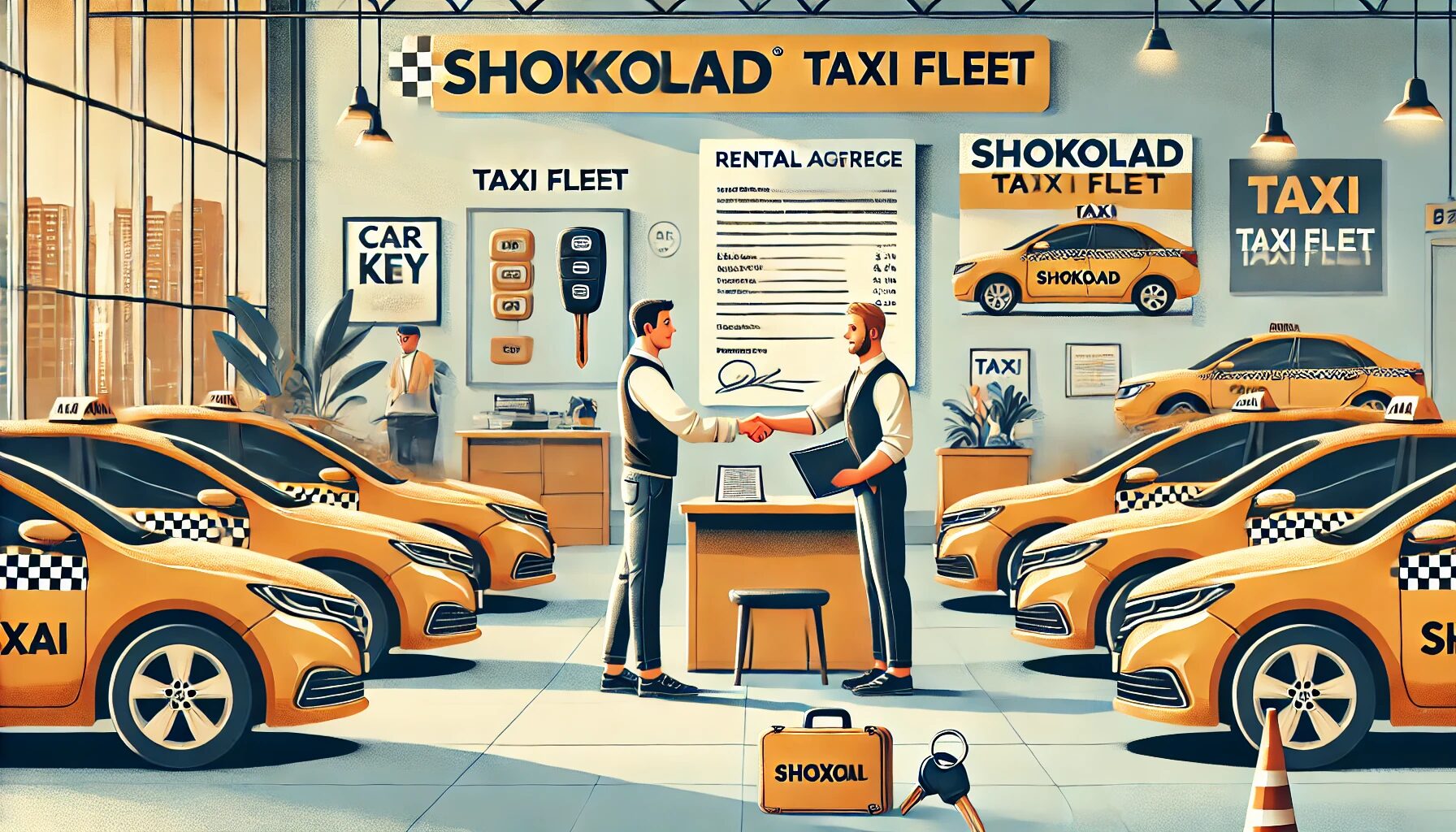 Аренда авто для работы в такси: Почему именно Такси Шоколад?